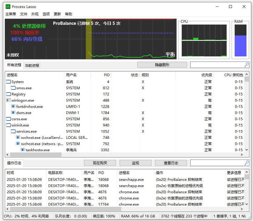 ProcessLasso官方版