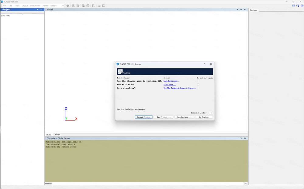 三维有限差分仿真软件itasca flac3d 7.0