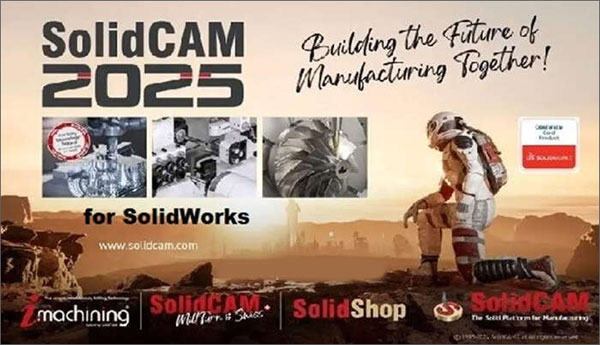 SolidCAM 2025 SP4 HF2 for SW 2018-2026