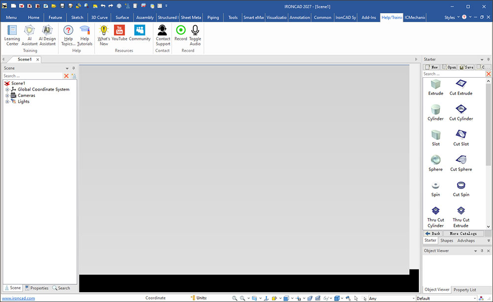 机械设计制造软件ironcad design collaboration suite 2027