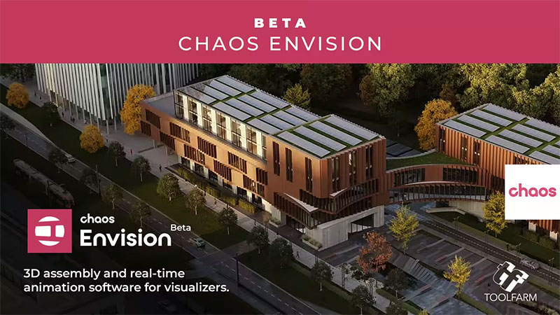 实时三维建筑场景渲染软件Chaos Enscape Envision