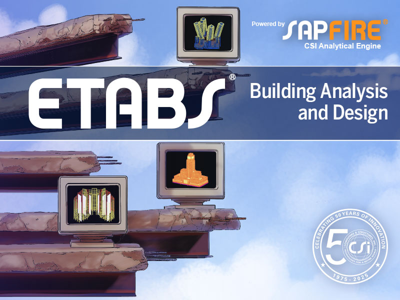 建筑结构分析与设计软件CSI ETABS