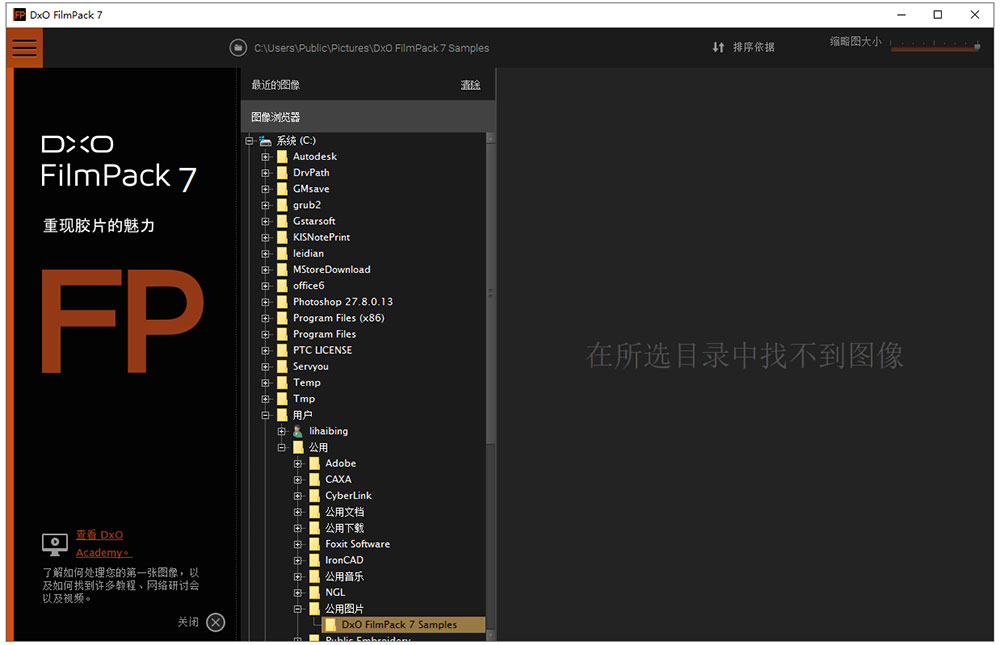 胶片渲染效果软件dxo filmpack