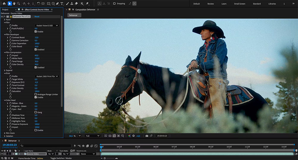 片模拟视频调色软件Dehancer Pro for Premiere Pro & After Effects