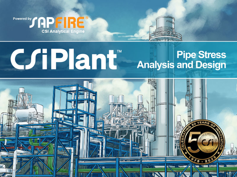 管道应力分析软件CSI CSiPlant