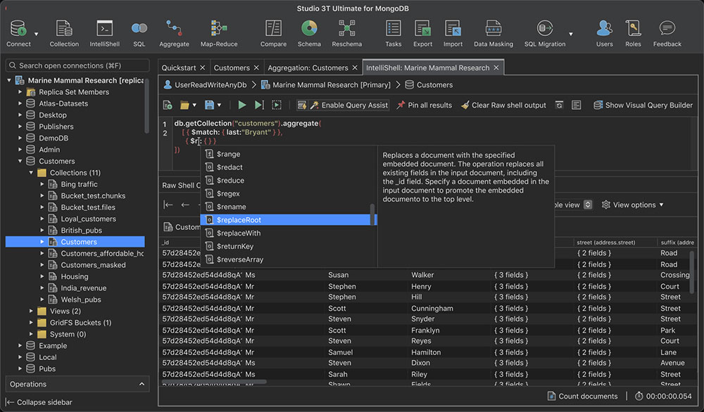 mongodb可视化管理软件Studio 3T